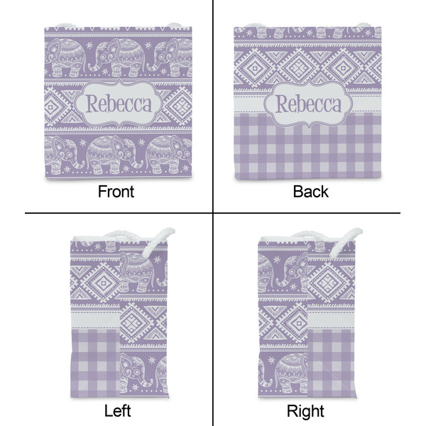 Baby Elephant Party Favor Gift Bag - Matte - Approval