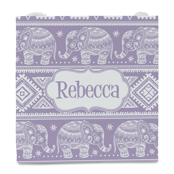 Baby Elephant Party Favor Gift Bag - Matte - Front