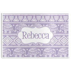 Baby Elephant Disposable Paper Placemats (Personalized)