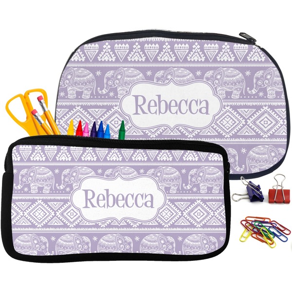 Baby Elephant Pencil / School Supplies Bags Small and Medium