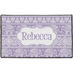 Baby Elephant Door Mat - 60"x36" (Personalized)