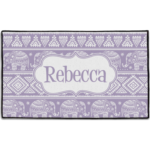 Custom Baby Elephant Door Mat - 60"x36" (Personalized)