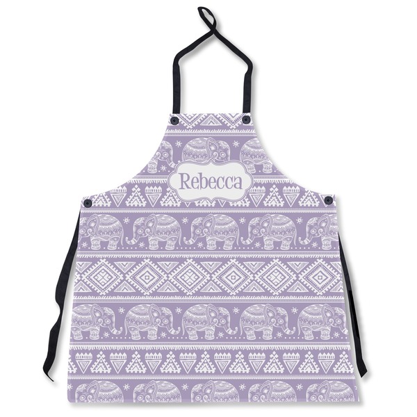 Custom Baby Elephant Apron Without Pockets w/ Name or Text