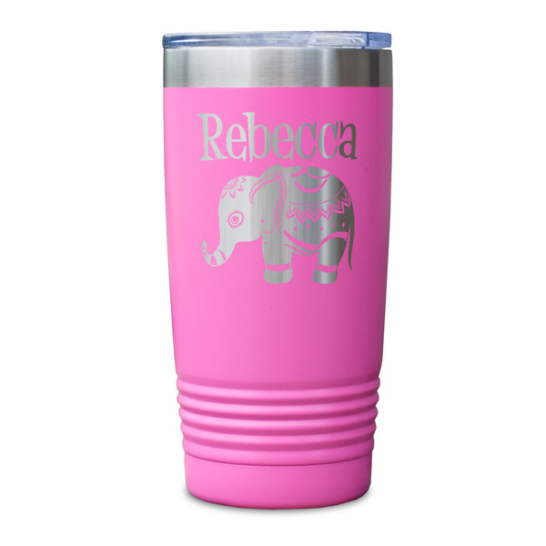 Baby Elephant Pink Polar Camel Tumbler - 20oz - Single Sided - Approval