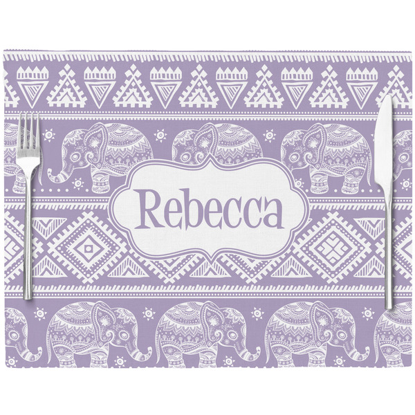 Baby Elephant Placemat with Props