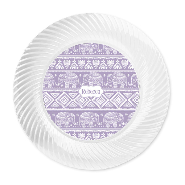 Baby Elephant Plastic Party Dinner Plates - Approval