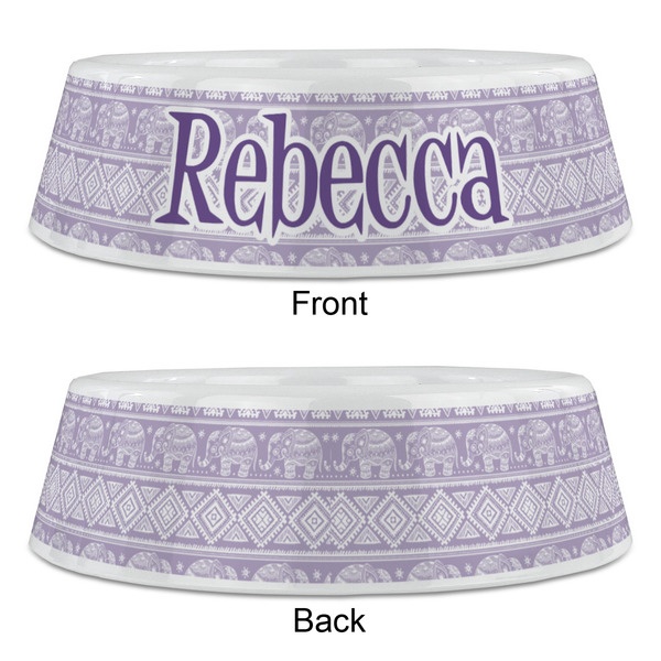 Baby Elephant Plastic Pet Bowls - Large - APPROVAL