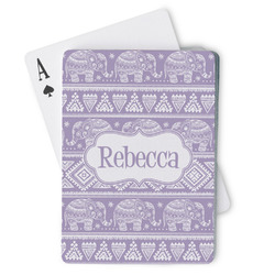 Baby Elephant Playing Cards (Personalized)