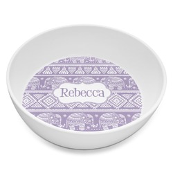 Baby Elephant Melamine Bowl - 8 oz (Personalized)