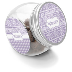 Baby Elephant Puppy Treat Jar (Personalized)