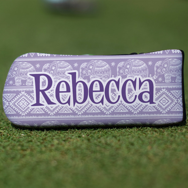 Custom Baby Elephant Blade Putter Cover (Personalized)