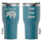 Baby Elephant RTIC Tumbler - Dark Teal - Double Sided - Front & Back