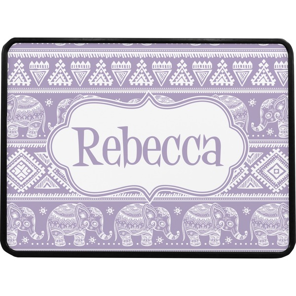 Baby Elephant Rectangular Car Hitch Cover w/ FRP Insert (Select Size)