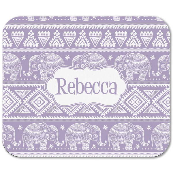 Baby Elephant Rectangular Mouse Pad - APPROVAL