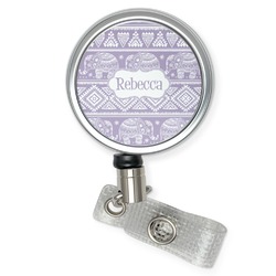 Baby Elephant Retractable Badge Reel (Personalized)