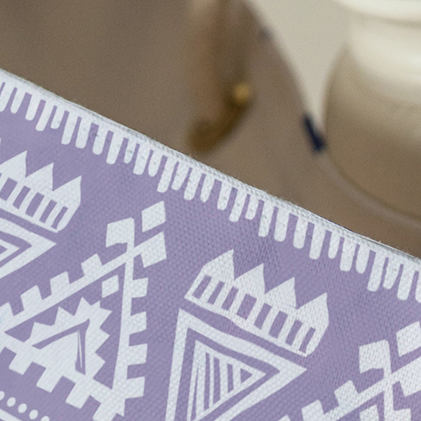 Baby Elephant Large Rope Tote - Close Up View