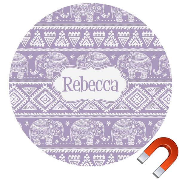 Custom Baby Elephant Car Magnet (Personalized)