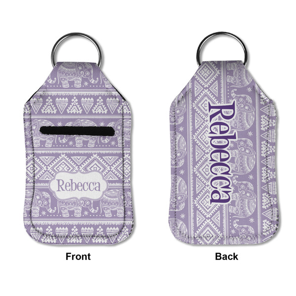 Baby Elephant Sanitizer Holder Keychain - Small APPROVAL (Flat)