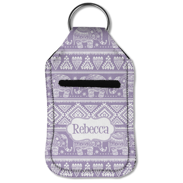 Baby Elephant Sanitizer Holder Keychain - Small (Front Flat)