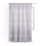 Baby Elephant Sheer Curtain (Personalized)