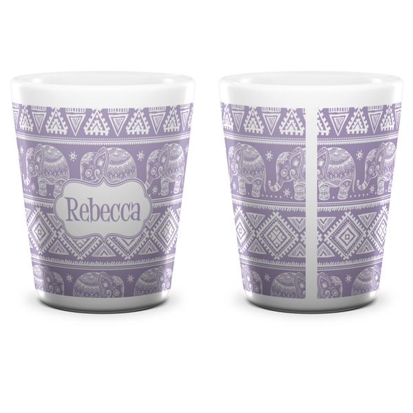 Baby Elephant Shot Glass - White - APPROVAL