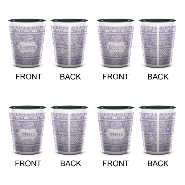 Baby Elephant Shot Glassess - Two Tone - Set of 4 - APPROVAL