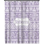Baby Elephant Extra Long Shower Curtain - 70"x84" (Personalized)