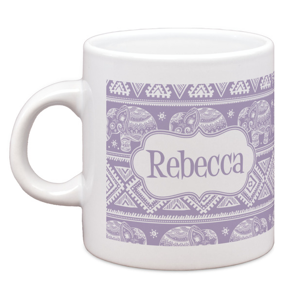 Custom Baby Elephant Espresso Cup (Personalized)