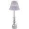 Baby Elephant Small Chandelier Lamp - LIFESTYLE (on candle stick)