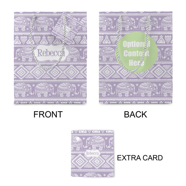 Baby Elephant Small Gift Bag - Approval