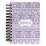 Baby Elephant Spiral Notebook - 5x7 w/ Name or Text