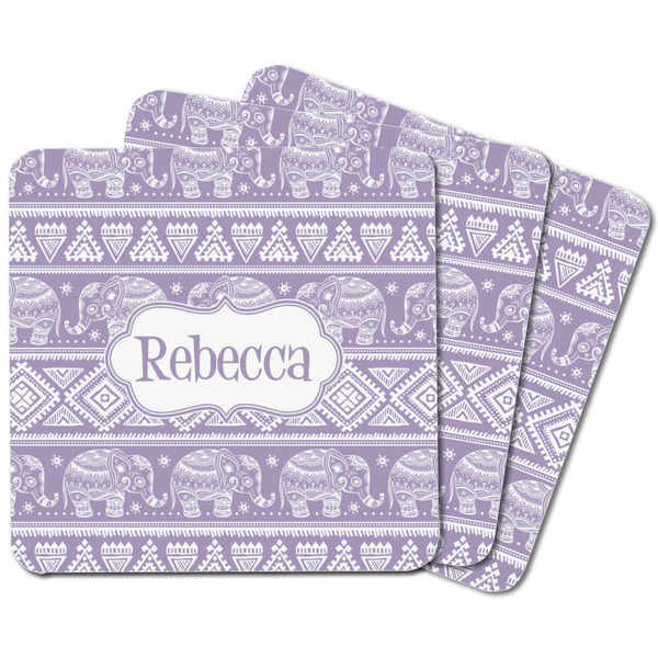 Baby Elephant Square Fridge Magnet - MAIN