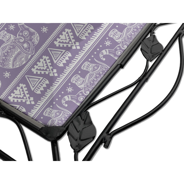 Baby Elephant Square Trivet - Detail