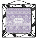 Baby Elephant Square Trivet (Personalized)