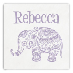 Baby Elephant Paper Dinner Napkins (Personalized)