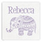 Baby Elephant Paper Dinner Napkins (Personalized)