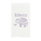 Baby Elephant Guest Paper Towels - Full Color - Standard (Personalized)