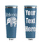 Baby Elephant Steel Blue RTIC Everyday Tumbler - 28 oz. - Front and Back