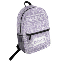 Baby Elephant Student Backpack (Personalized)