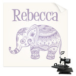 Baby Elephant Sublimation Transfer - Baby / Toddler (Personalized)