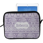 Baby Elephant Tablet Case / Sleeve - Large (Personalized)