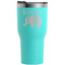 Baby Elephant Teal RTIC Tumbler (Front)