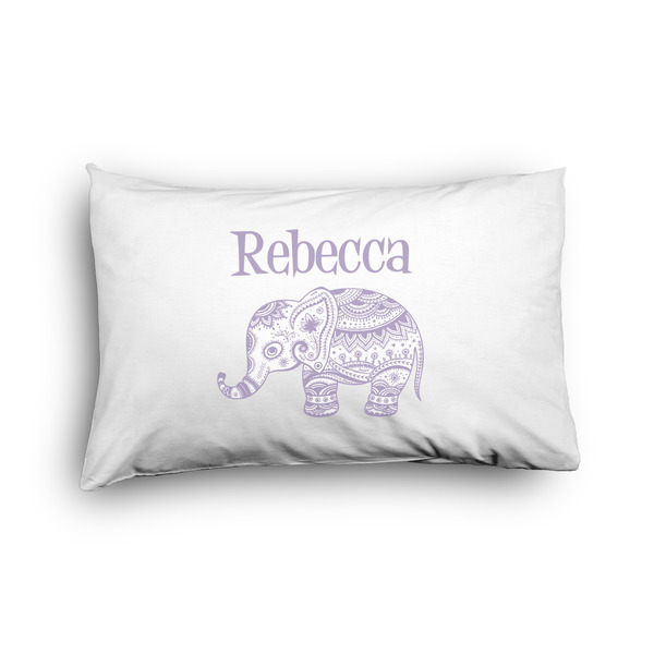 Custom Baby Elephant Pillow Case - Toddler - Graphic (Personalized)