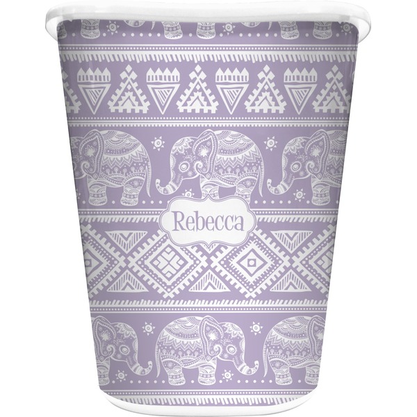 Custom Baby Elephant Waste Basket (Personalized)