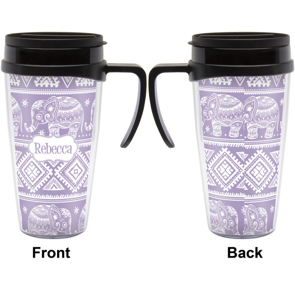 Baby Elephant Travel Mug with Black Handle - Approval