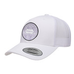 Baby Elephant Trucker Hat - White (Personalized)