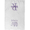 Baby Elephant Waffle Towel - Partial Print - Approval Image