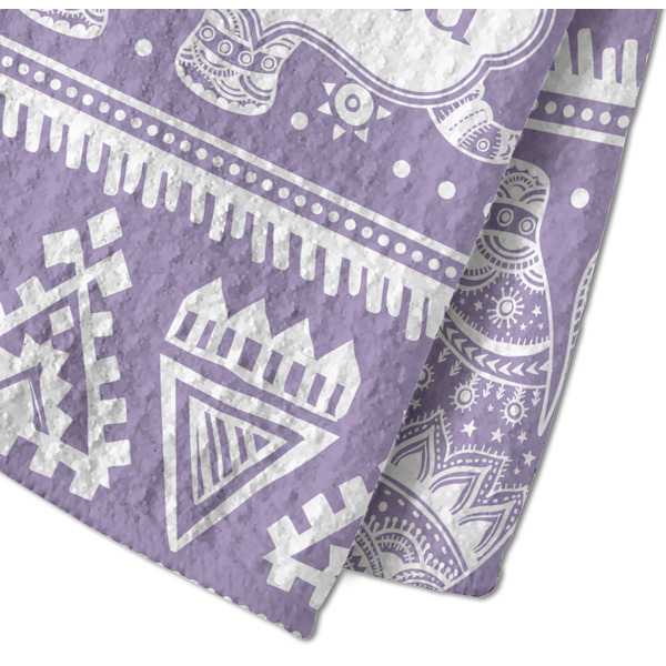 Baby Elephant Waffle Weave Towel - Closeup of Material Image