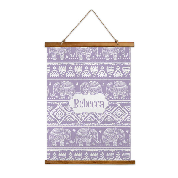 Custom Baby Elephant Wall Hanging Tapestry (Personalized)