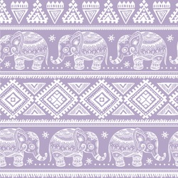 Baby Elephant Wallpaper & Surface Covering (Water Activated 24"x 24" Sample)